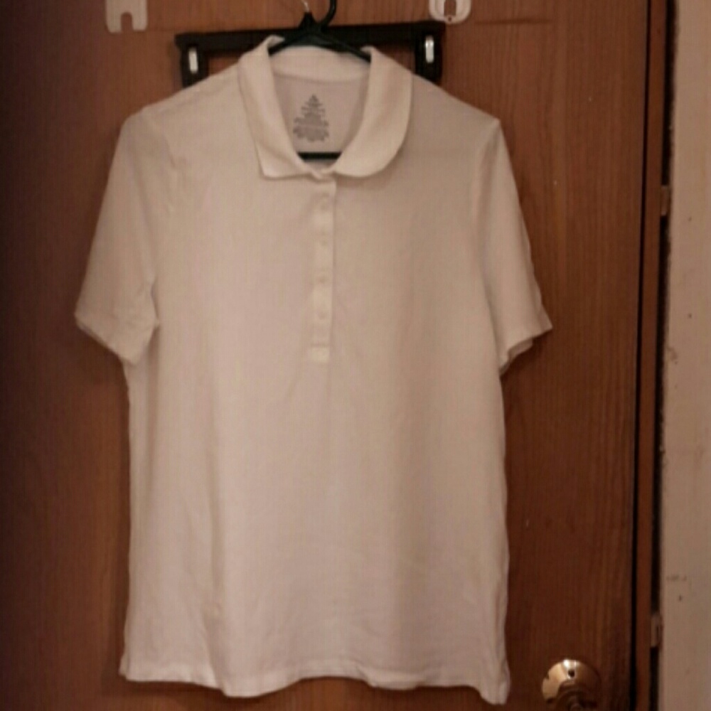 White Polo shirt